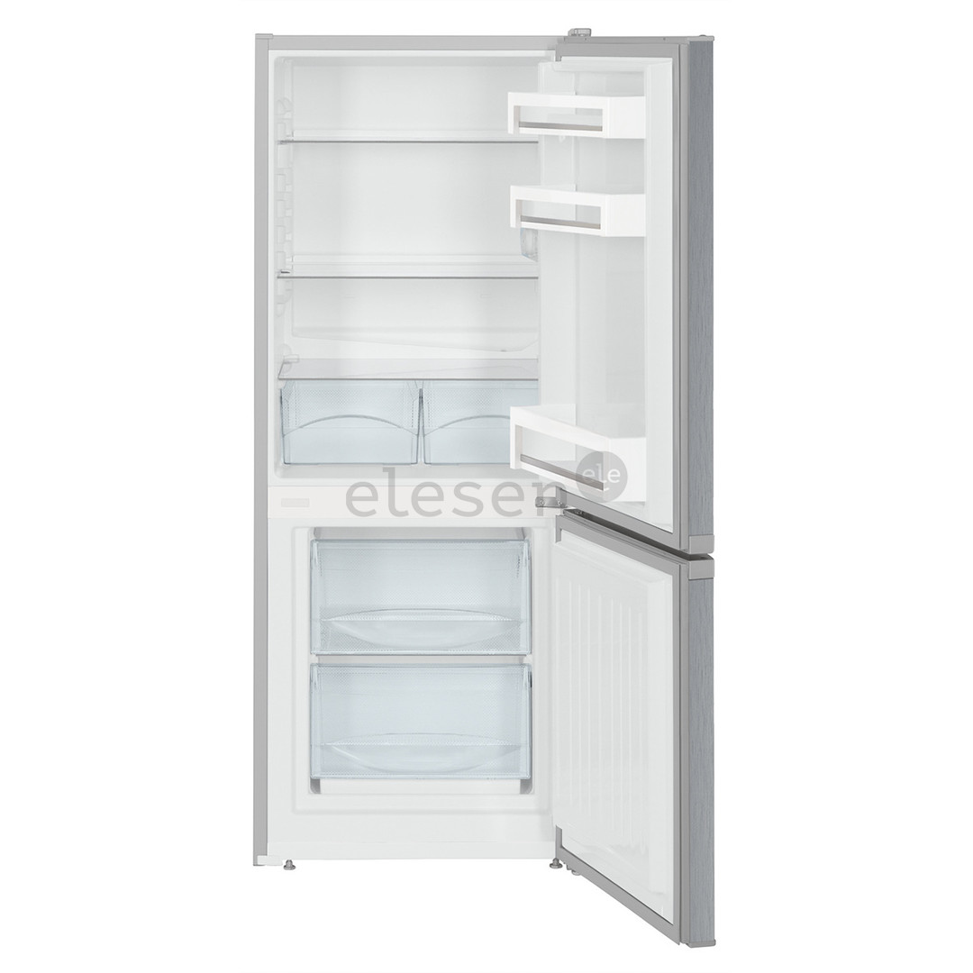 Liebherr, SmartFrost, 210 L, aukštis 138 cm, sidabro spalvos - Šaldytuvas