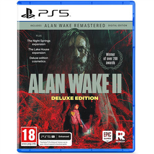 Alan Wake II Deluxe Edition, PlayStation 5 - Žaidimas 5056635609427