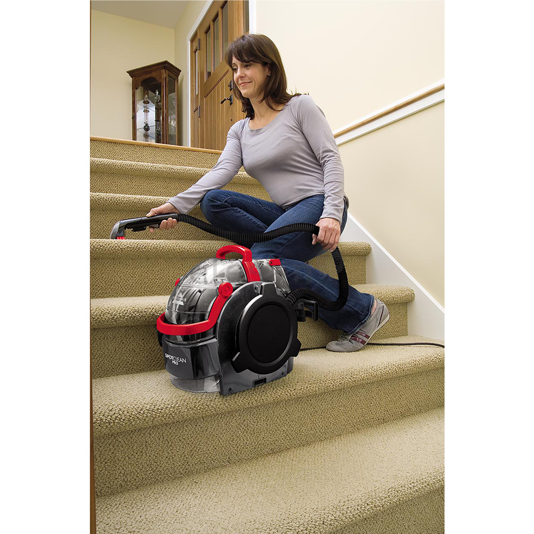 Bissell SpotClean® Pro, 750 W, black/red - Portable carpet & upholstery washer