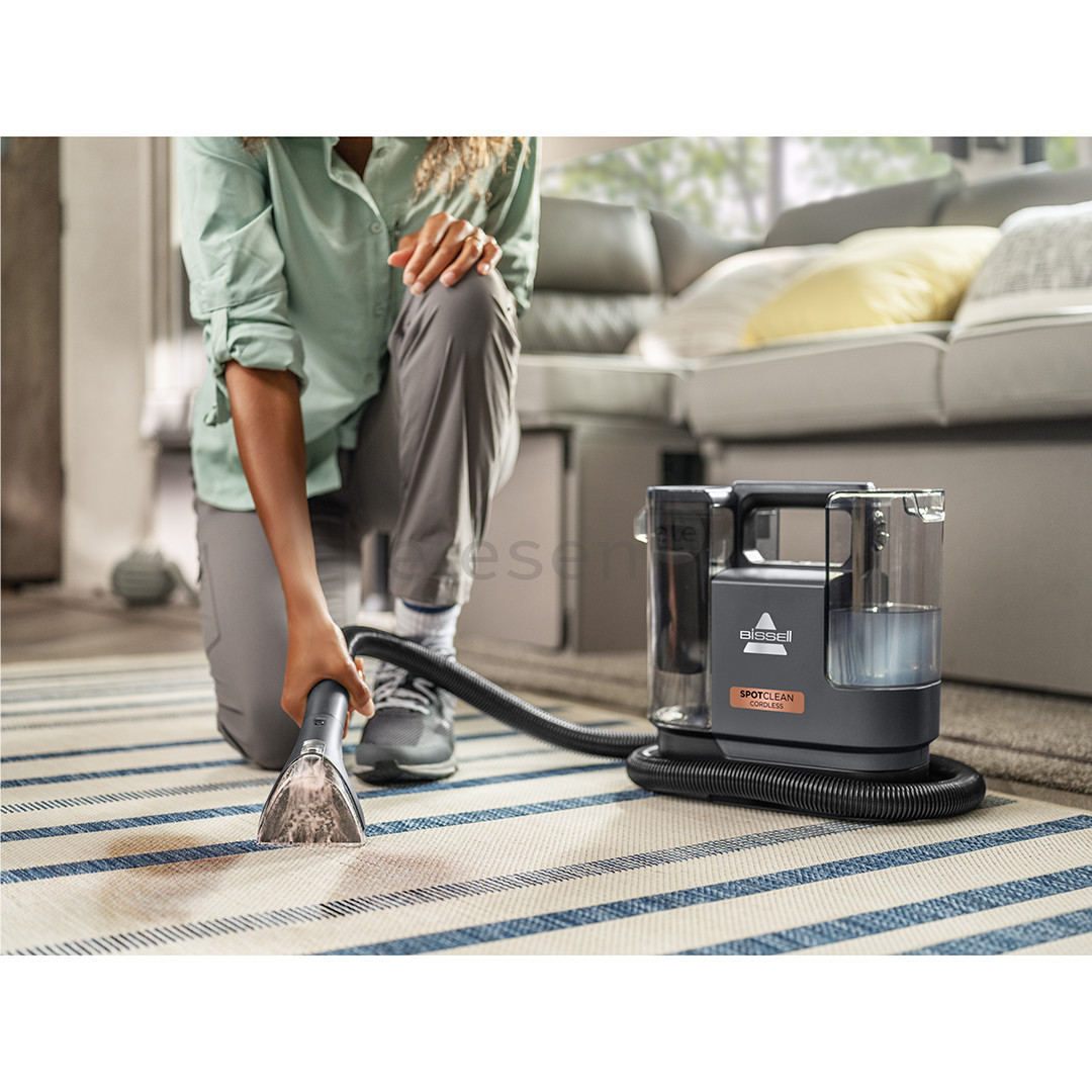 Bissell SpotClean® Cordless, juodas - Kilimų ir apmušalų valymo įrenginys