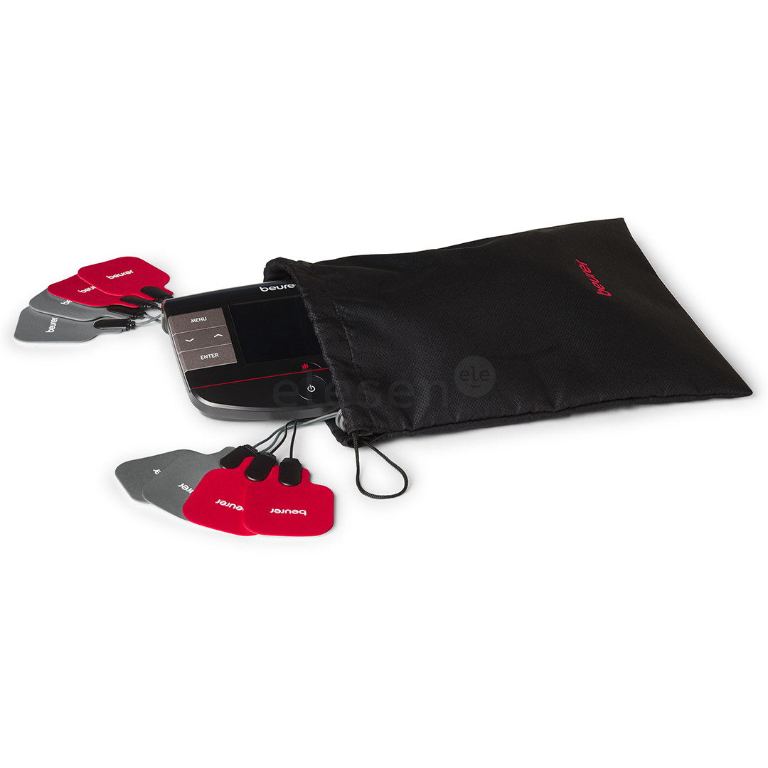 Beurer 4-in-1, šildymo funkcija, juodas – Elektroninis raumenų stimuliatorius TENS/EMS