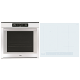 Whirlpool, 73 L, balta - Orkaitė + indukcinė kaitlentė