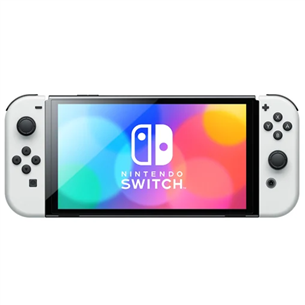 Nintendo Switch OLED + Super Mario Bros. Wonder + NSO 12M, baltas - Žaidimų konsolės rinkinys