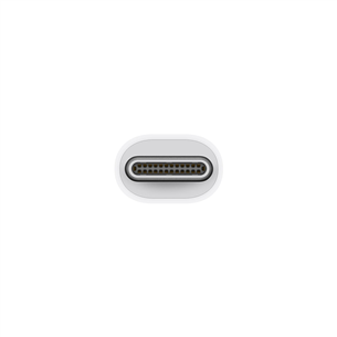 Apple Thunderbolt 3 to Thunderbolt 2 adapter, baltas - Adapteris