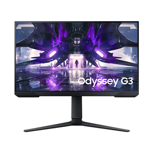 Samsung Odyssey G3, 24'', LED VA, 165 Hz, juodas - Monitorius LS24AG322NUXEN