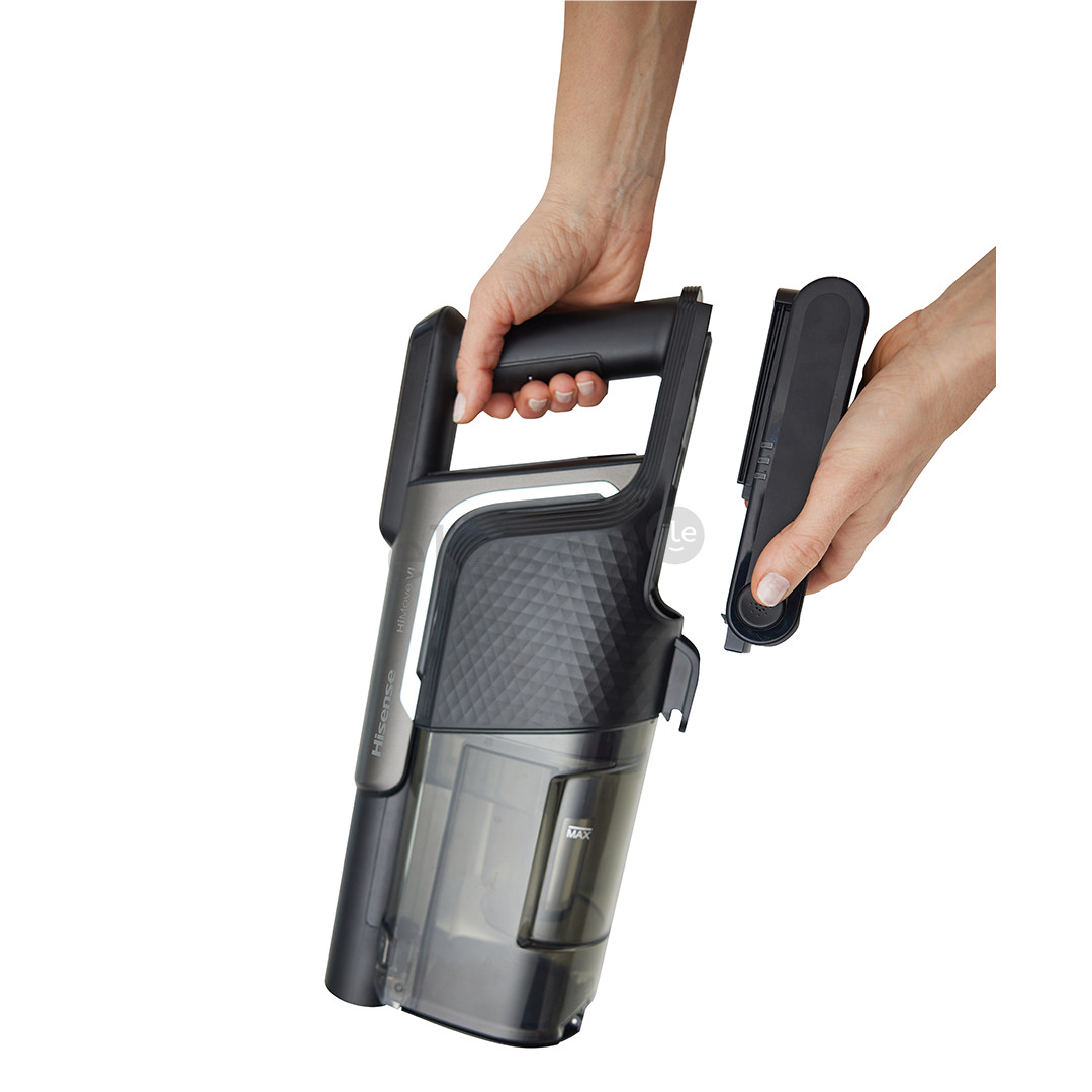 Hisense Hi Move VI, 330 W, pilkas - Belaidis dulkių siurblys