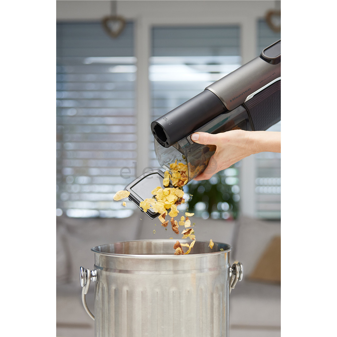 Hisense Hi Move VI, 330 W, pilkas - Belaidis dulkių siurblys