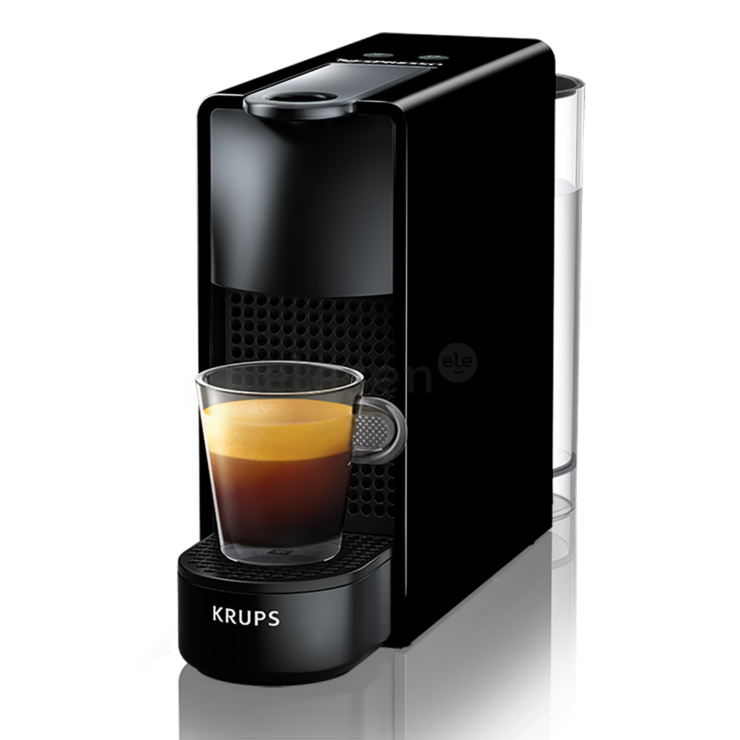Krups Nespresso Essenza Mini, juodas - Kapsulinis kavos aparatas