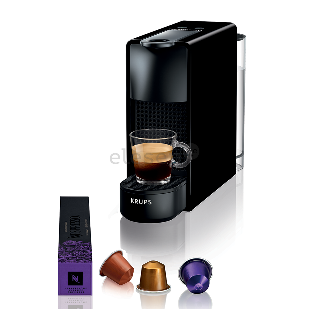 Krups Nespresso Essenza Mini, black - Capsule coffee machine