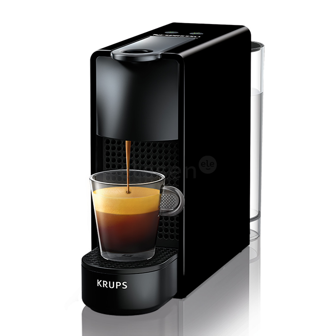 Krups Nespresso Essenza Mini, juodas - Kapsulinis kavos aparatas