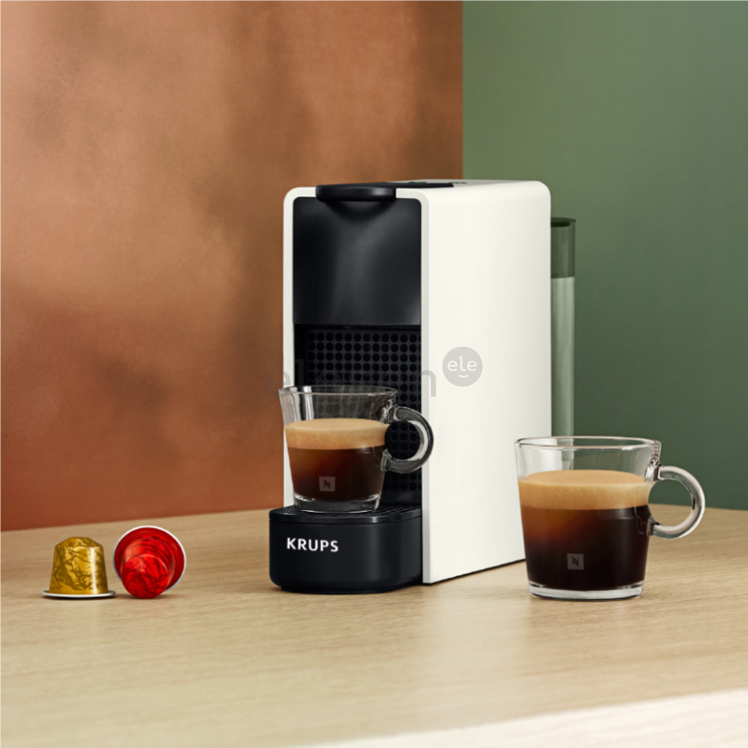 Krups Nespresso Essenza Mini, белый - Капсульная кофеварка + Aeroccino