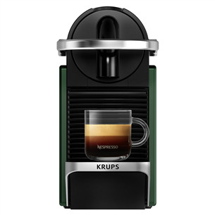 Krups Nespresso Pixie Redesign, tamsiai žalias - Kapsulinis kavos aparatas