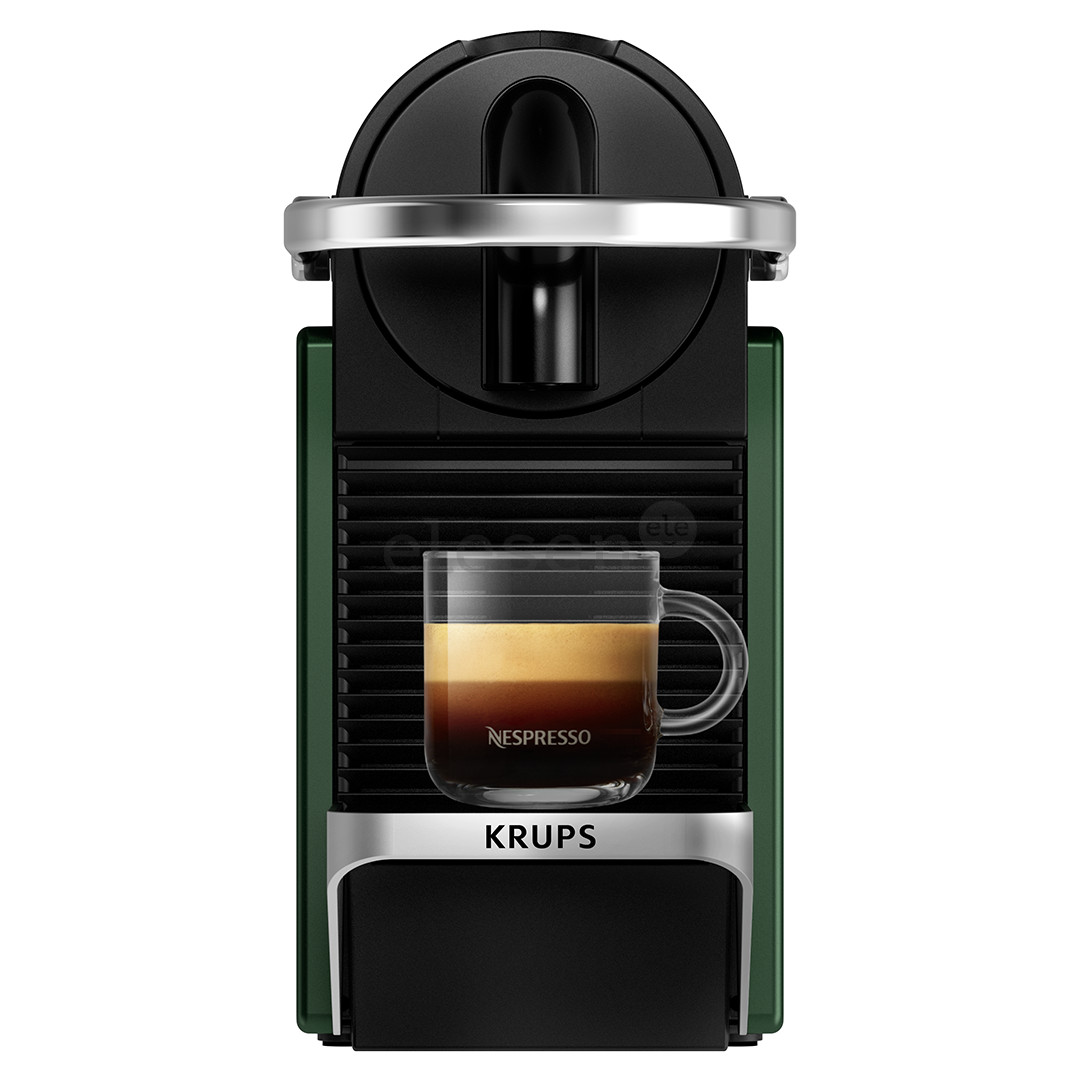 Krups Nespresso Pixie Redesign, tamsiai žalias - Kapsulinis kavos aparatas
