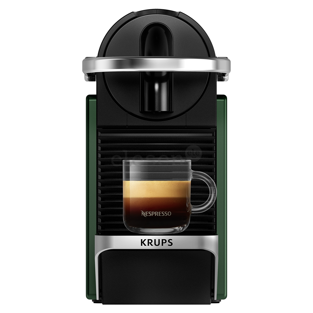 Krups Nespresso Pixie Redesign, tamsiai žalias - Kapsulinis kavos aparatas