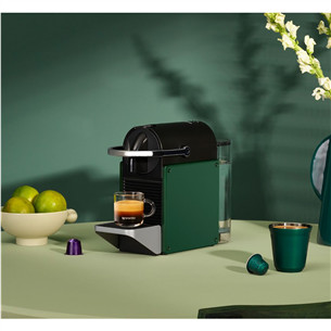 Krups Nespresso Pixie Redesign, tamsiai žalias - Kapsulinis kavos aparatas