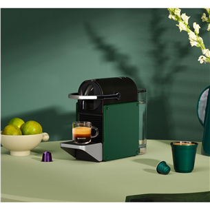 Krups Nespresso Pixie Redesign, tamsiai žalias - Kapsulinis kavos aparatas