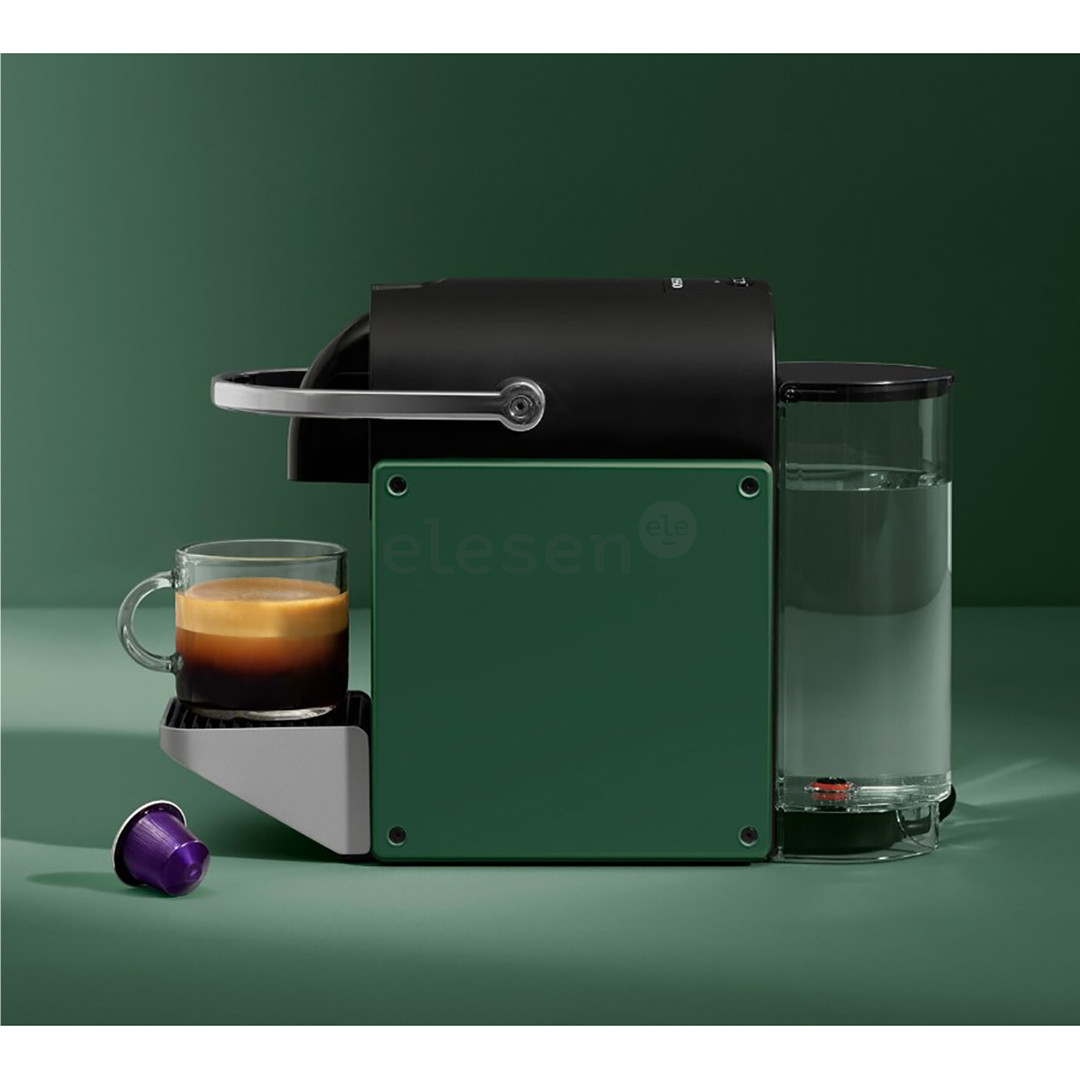 Krups Nespresso Pixie Redesign, tamsiai žalias - Kapsulinis kavos aparatas