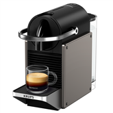 Krups Nespresso Pixie Redesign, титановый - Капсульная кофеварка