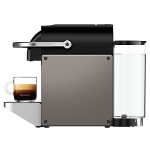 Krups Nespresso Pixie Redesign, титановый - Капсульная кофеварка