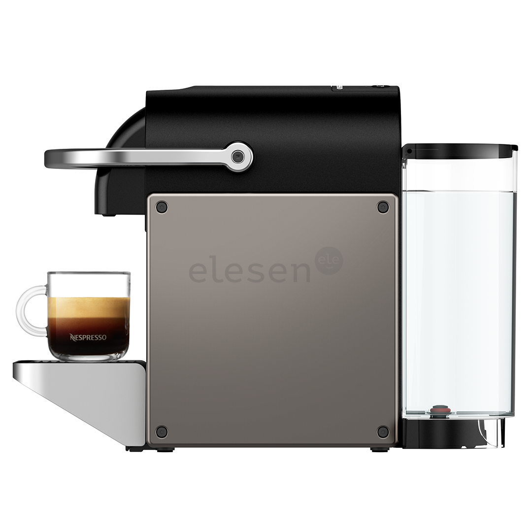 Krups Nespresso Pixie Redesign, титановый - Капсульная кофеварка