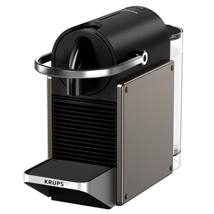 Krups Nespresso Pixie Redesign, титановый - Капсульная кофеварка