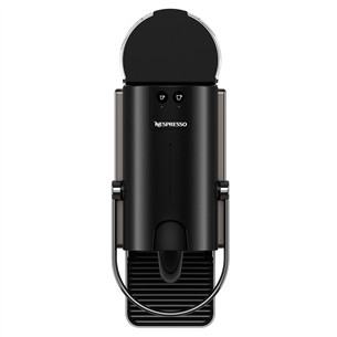 Krups Nespresso Pixie Redesign, titan - Capsule coffee machine