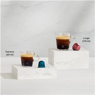 Krups Nespresso Pixie Redesign, titan - Capsule coffee machine