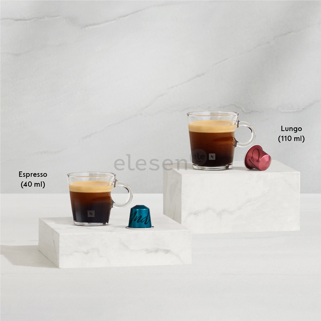 Krups Nespresso Pixie Redesign, titan - Capsule coffee machine