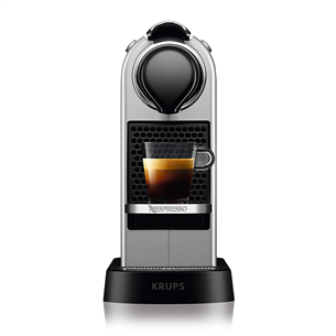 Krups Nespresso Citiz, серебристый - Капсульная кофеварка