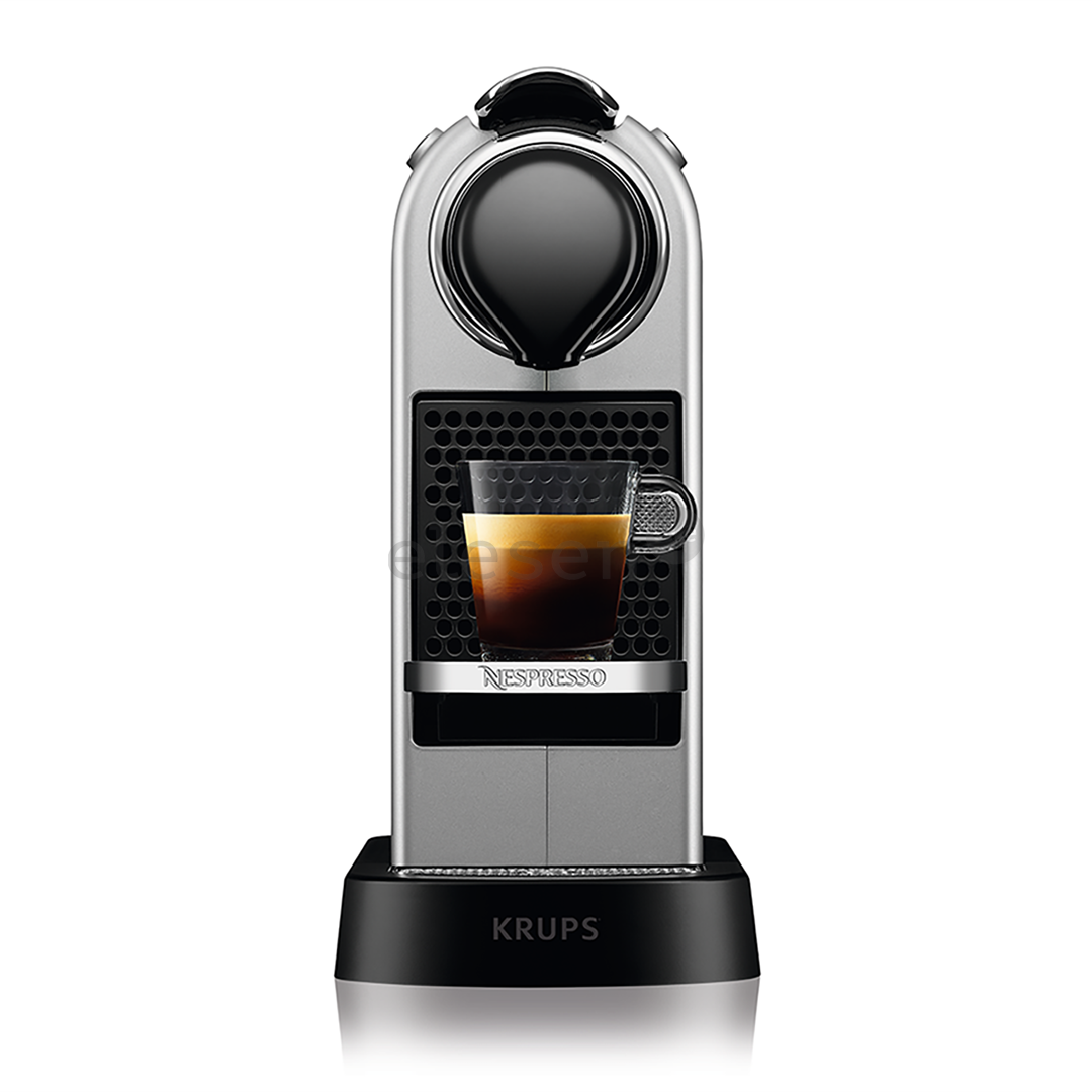 Krups Nespresso Citiz, серебристый - Капсульная кофеварка