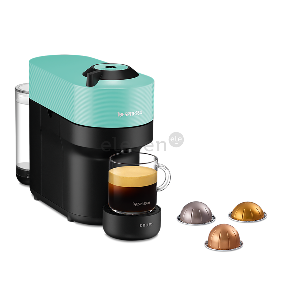 Krups Nespresso Vertuo Pop, žalsvas - Kapsulinis kavos aparatas