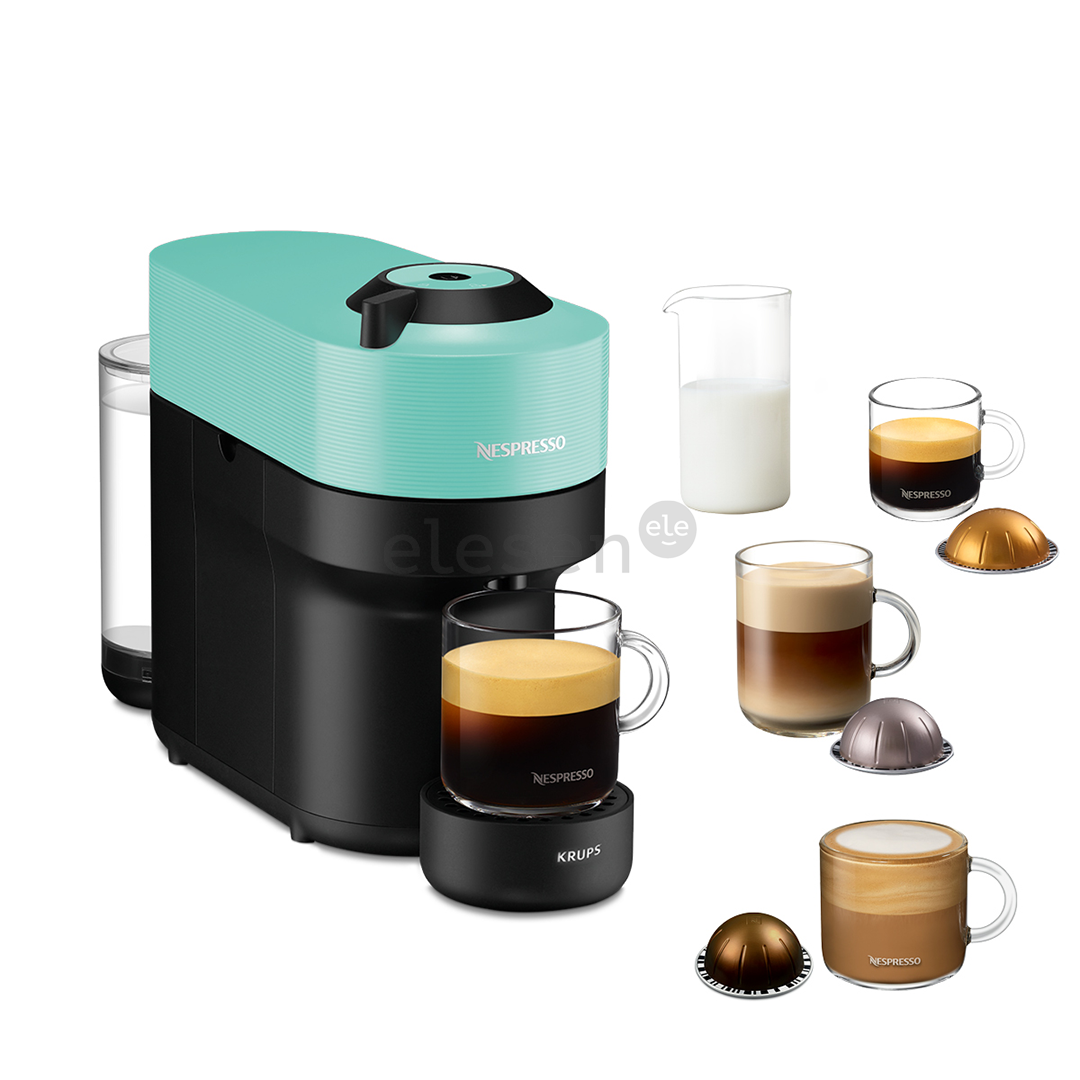Krups Nespresso Vertuo Pop, žalsvas - Kapsulinis kavos aparatas
