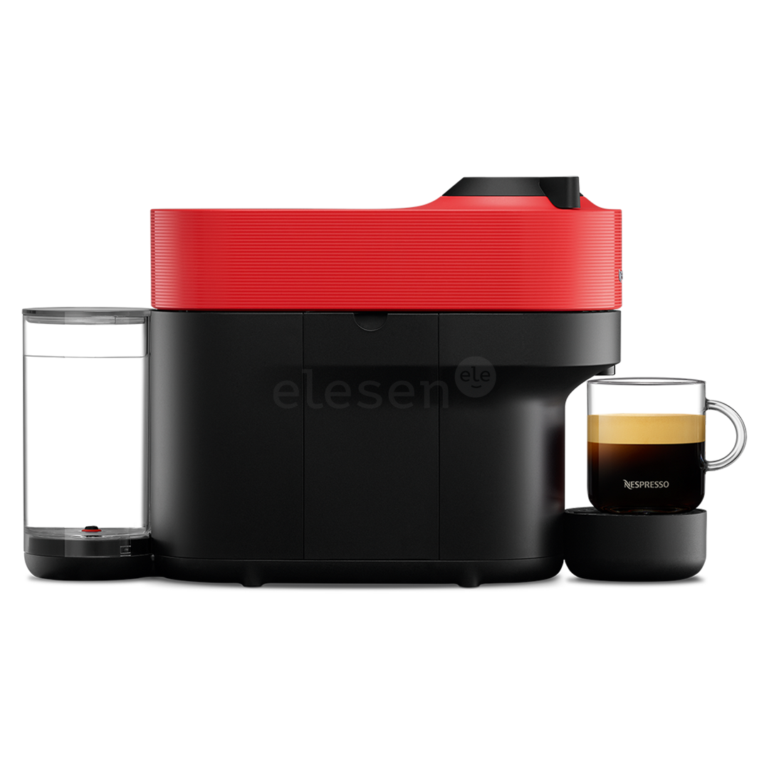 Krups Nespresso Vertuo Pop, raudonas  - Kapsulinis kavos aparatas