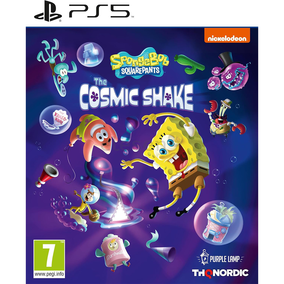 SpongeBob SquarePants: The Cosmic Shake, PlayStation 5 - Žaidimas