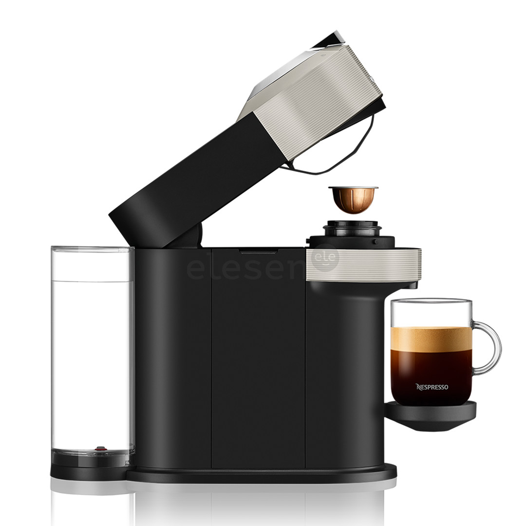 Krups Nespresso Vertuo Next, pilkas - Kapsulinis kavos aparatas