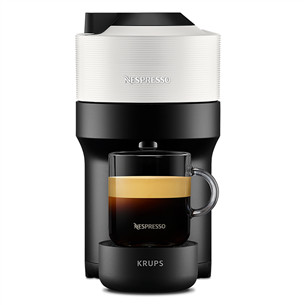 Krups Nespresso Vertuo Pop, baltas - Kapsulinis kavos aparatas