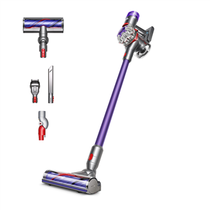 Dyson V8 Origin, nikelio/violetinės spalvos - Belaidis dulkių siurblys V8ORIGIN/400394