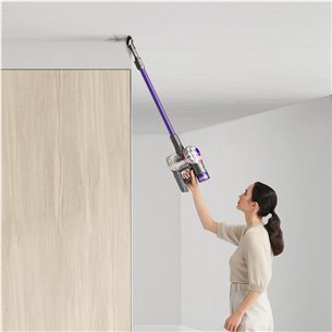Dyson V8 Origin, nikelio/violetinės spalvos - Belaidis dulkių siurblys
