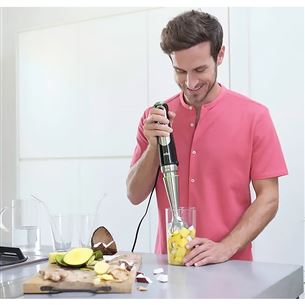 Braun MultiQuick 9 MQ 9187XLI 0,6 L 1200 W juodas/nerūdijantis plienas - Rankinis trintuvas