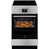 Electrolux 600 Series SteamBake, 58 L, width 50 cm, stainless steel - Induction cooker