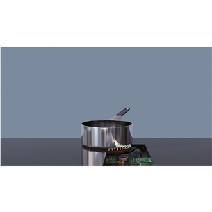 Electrolux 600 Series SteamBake, 58 L, width 50 cm, stainless steel - Induction cooker