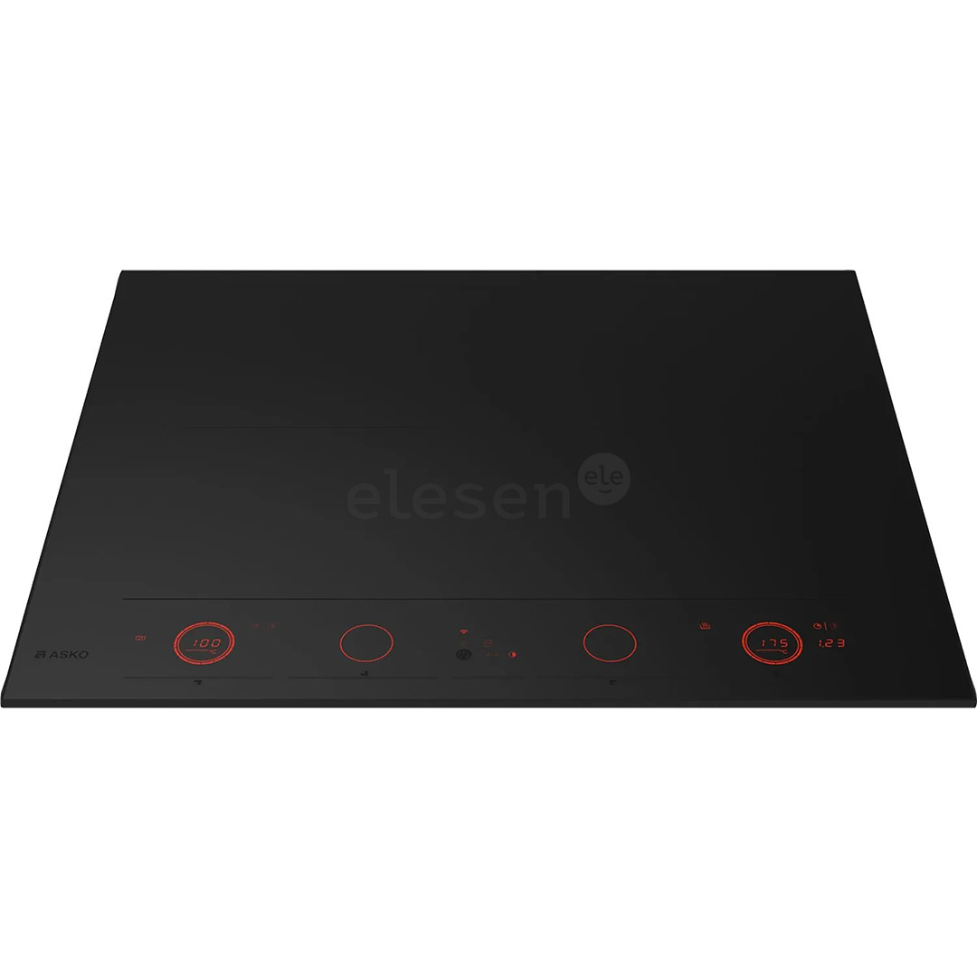 Asko, width 64,4 cm, black - Built-in induction hob
