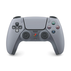 Sony DualSense, PlayStation 5, pilkas - Žaidimų pultelis 711719596882