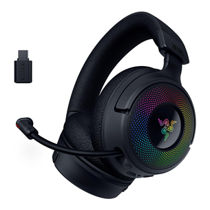 Razer Kraken V4, juodos - Belaidės ausinės