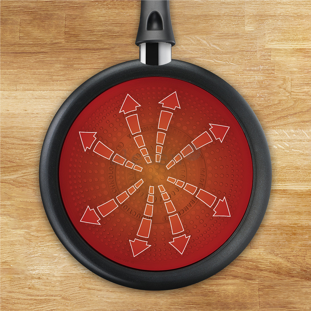 Tefal One pick pot pan, 24 cm, black - Deep frypan