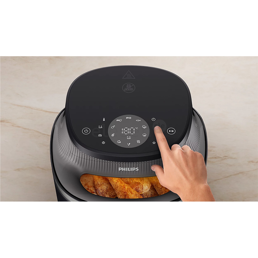 Philips 3000 Series, 6.2 L, 1700 W, black - Airfryer