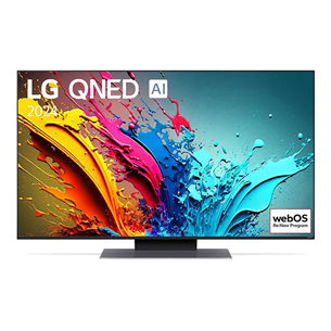 Televizorius LG QNED86, 65'', 4K UHD, QNED, juodas Prekė - 65QNED86T3A.AEU 65QNED86T3A.AEU