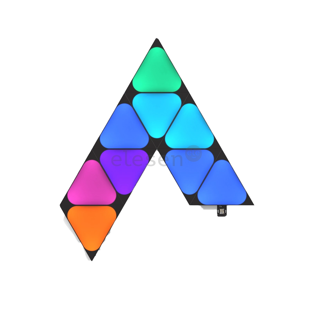 Nanoleaf Ultra Mini Triangles Expansion Pack, black - Smart light expansion pack