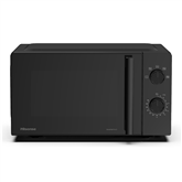 Hisense, 20 L, 700 W, juoda - Mikrobangų krosnelė