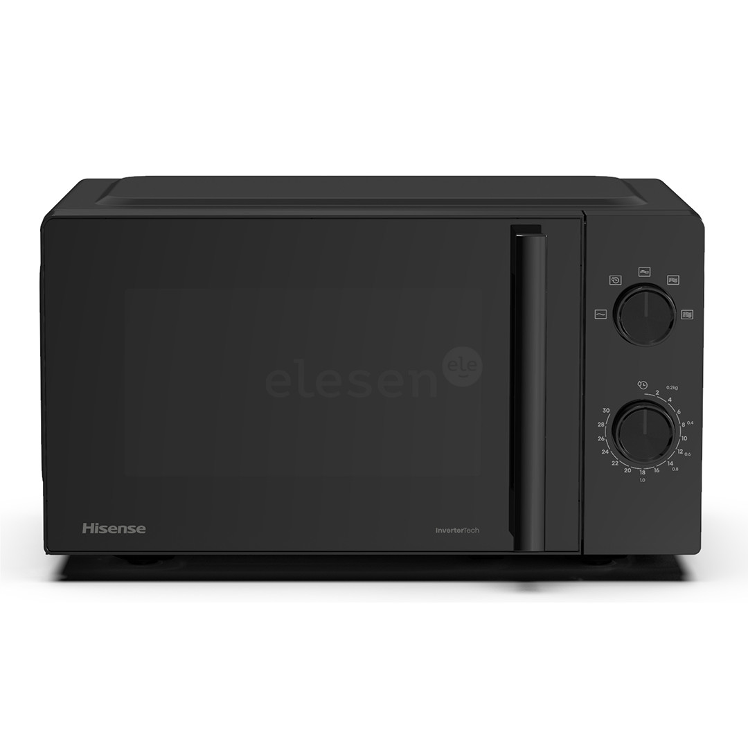 Hisense, 20 L, 700 W, black - Microwave oven